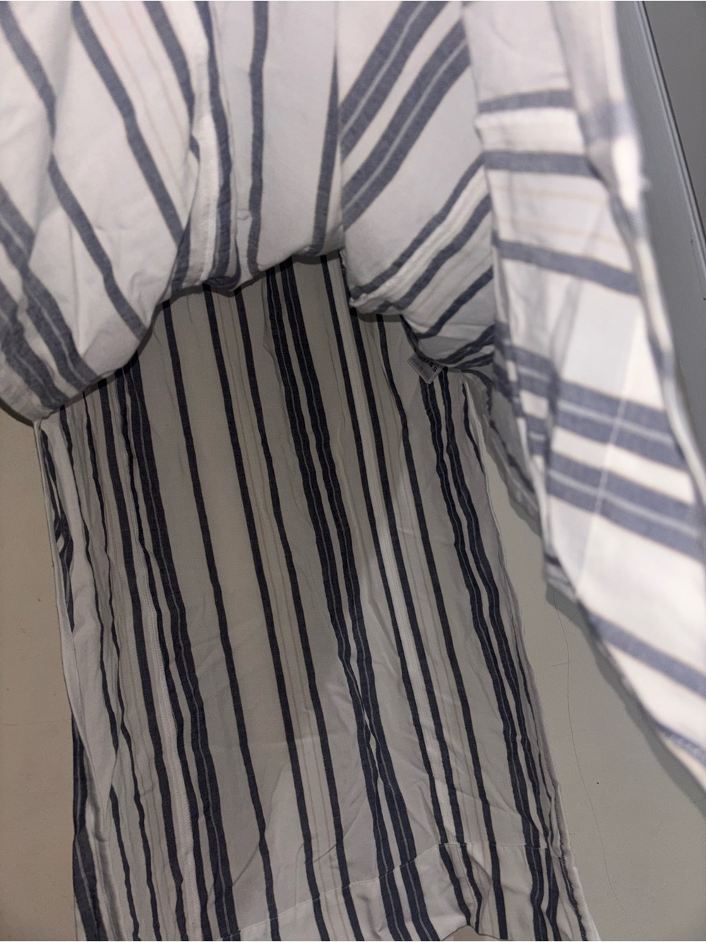 Reiss Ashley Striped Kaftan Midi Dress Size 8 - Picture 6 of 16